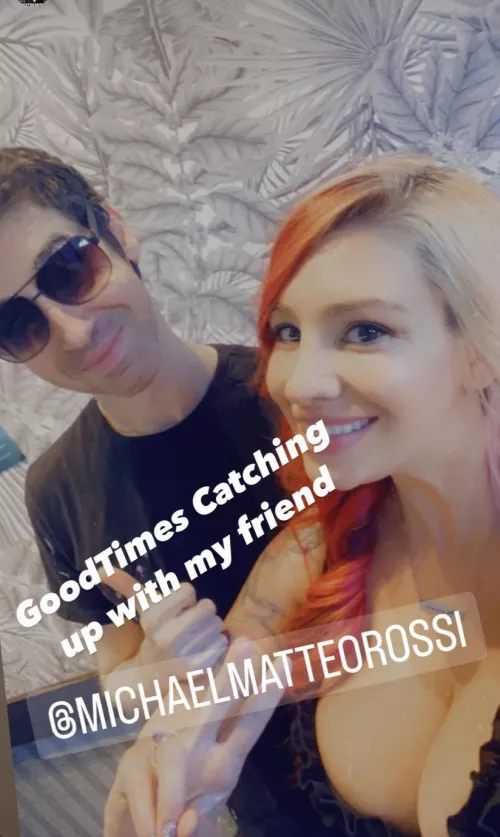 I’d keep the shades on too…