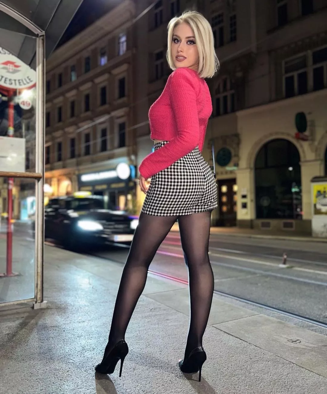 Black and pink