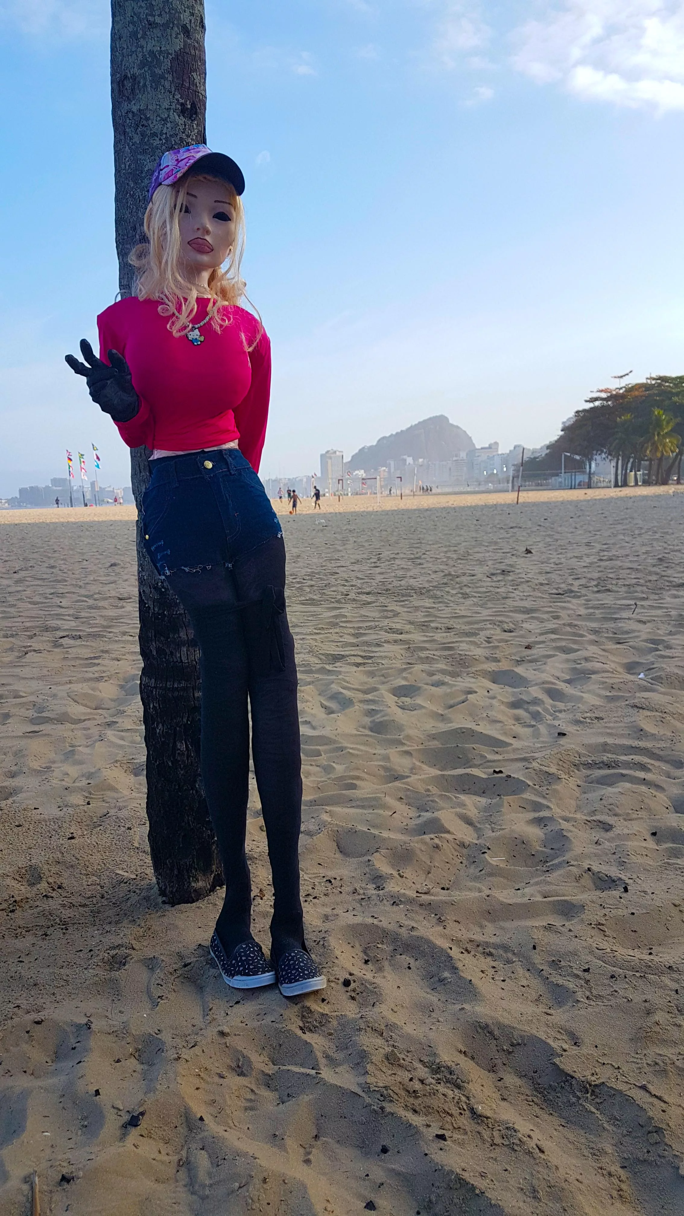 AI Doll Lime1B July 2022 Vacation Copacabana Beach Rio Brazil