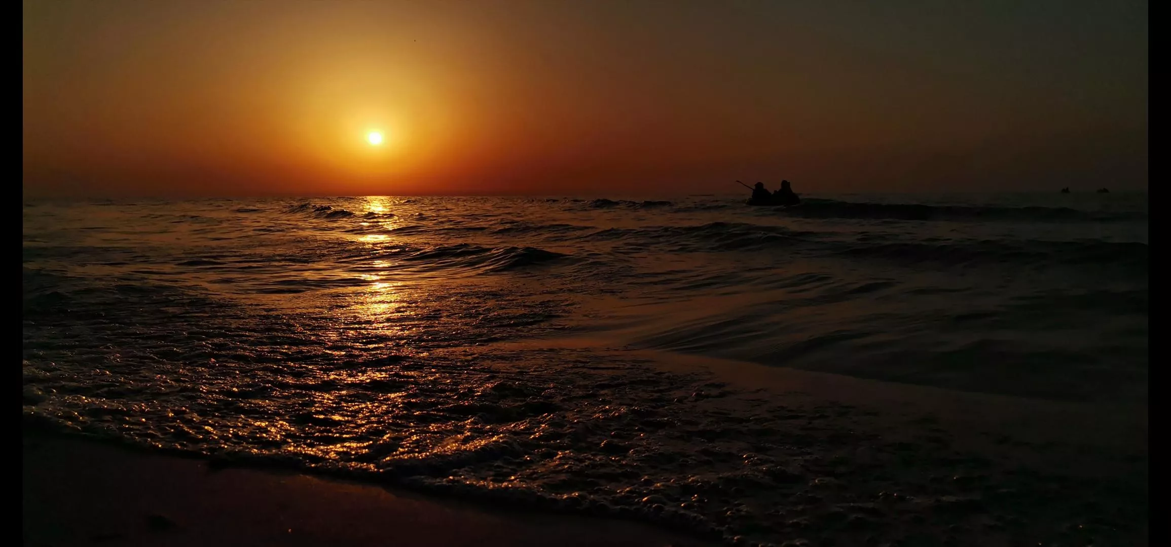 Caspian sea beach