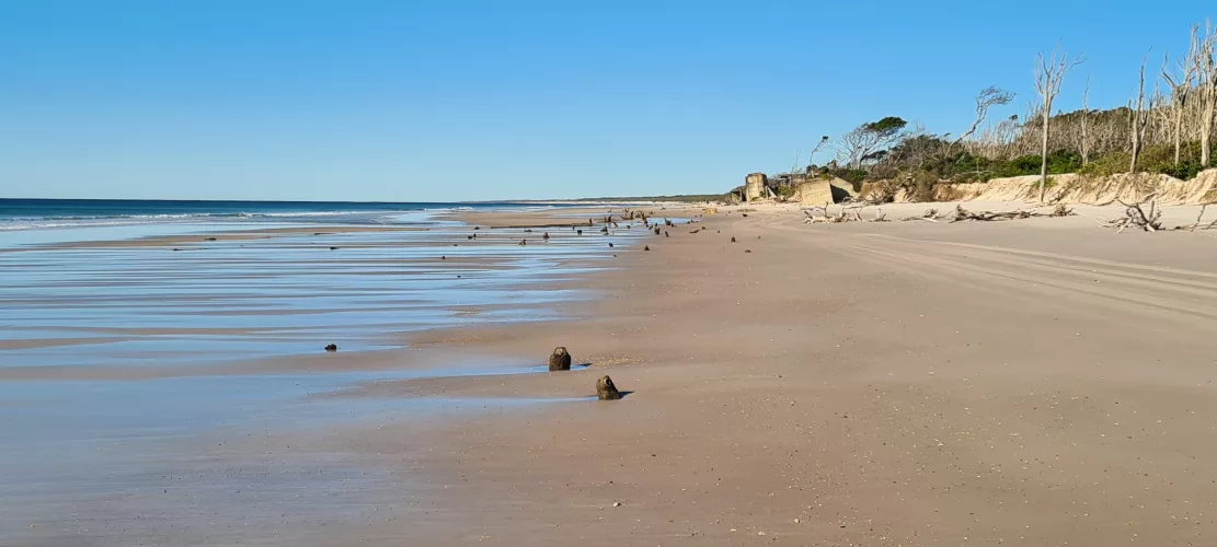 Ocean Beach Queensland Australia