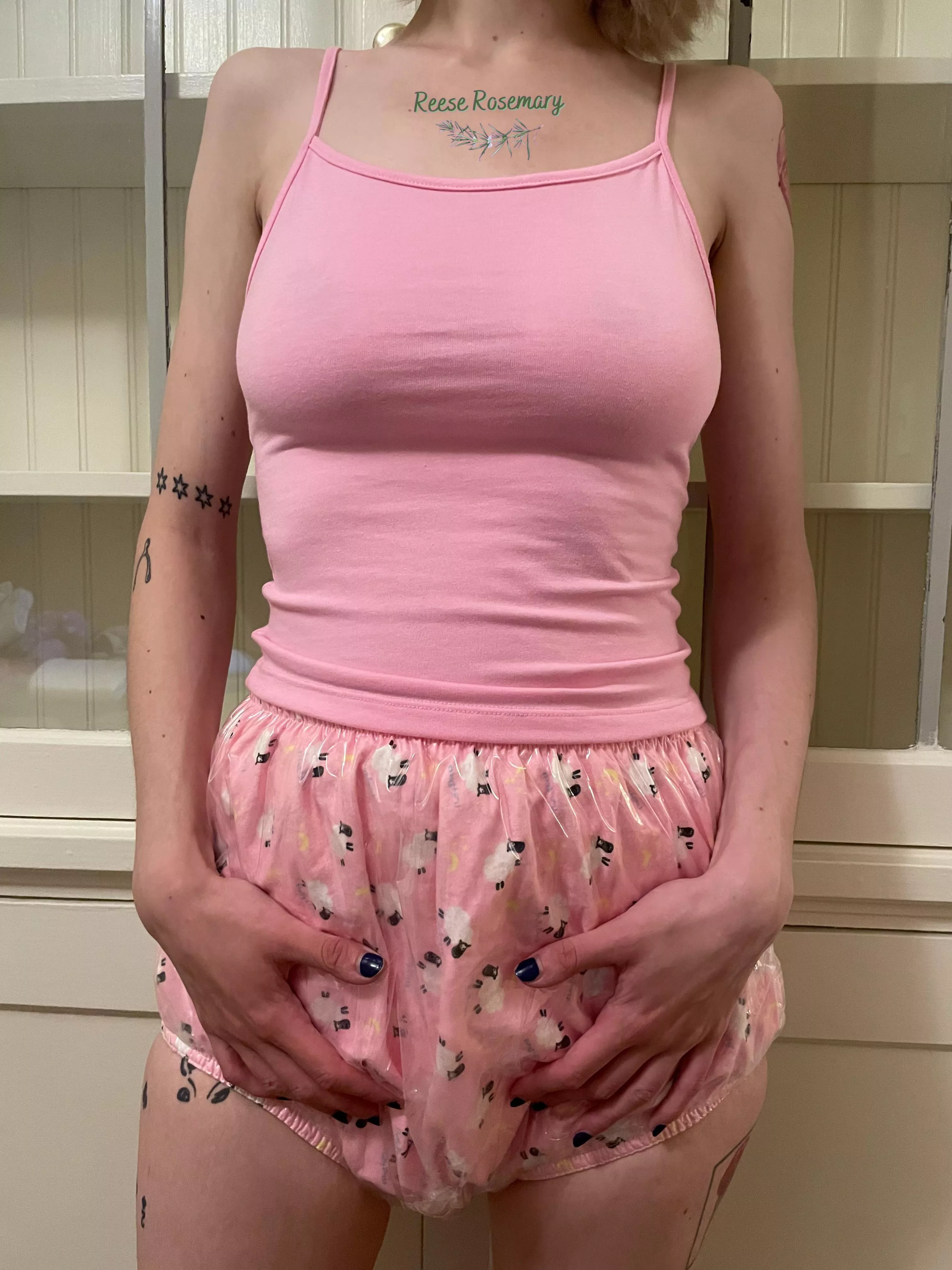 plastic pants!