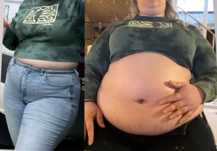 I keep thinking these “befores” will be the final “afters” but her gluttony just keeps surprising me 🤷