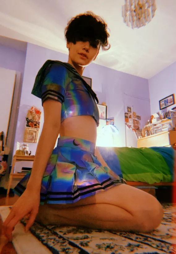 I wonder what my friends would think if I wore this while we hung out?