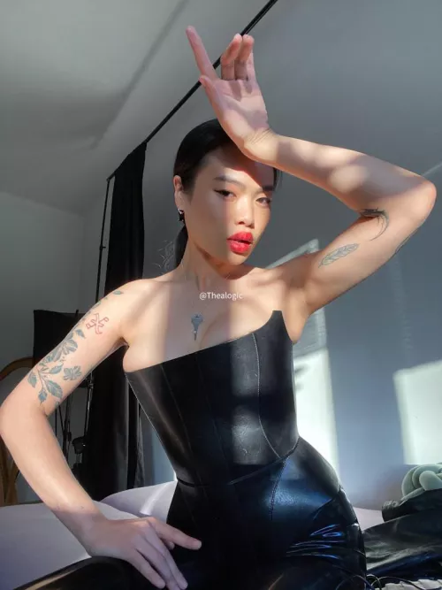 My favorite leather corset