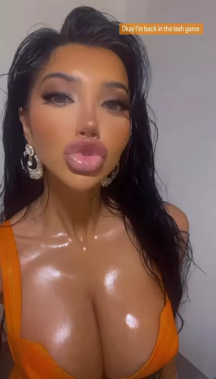oiled up