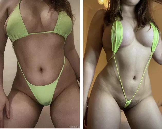 I get bigger and the outfits I buy get smaller!