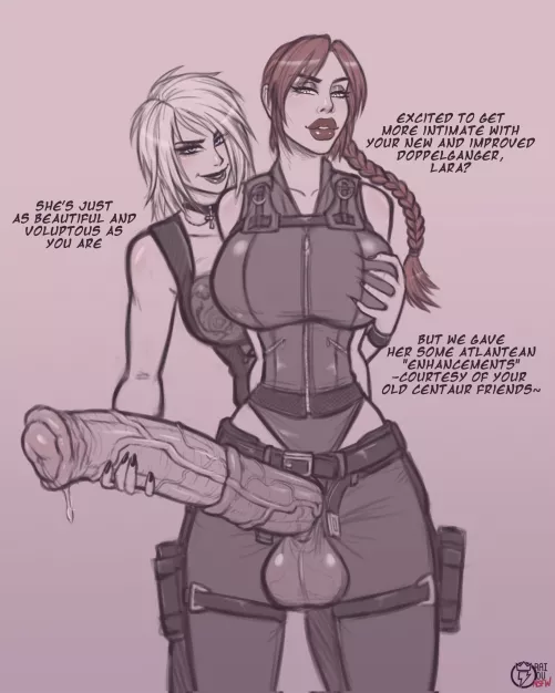 Behold, one of my favourites! The new and improved Lara Croft! 😍