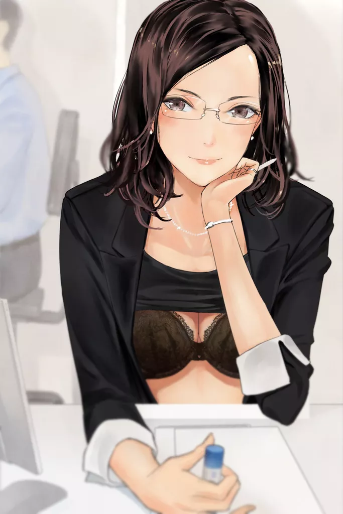 A tease at the office