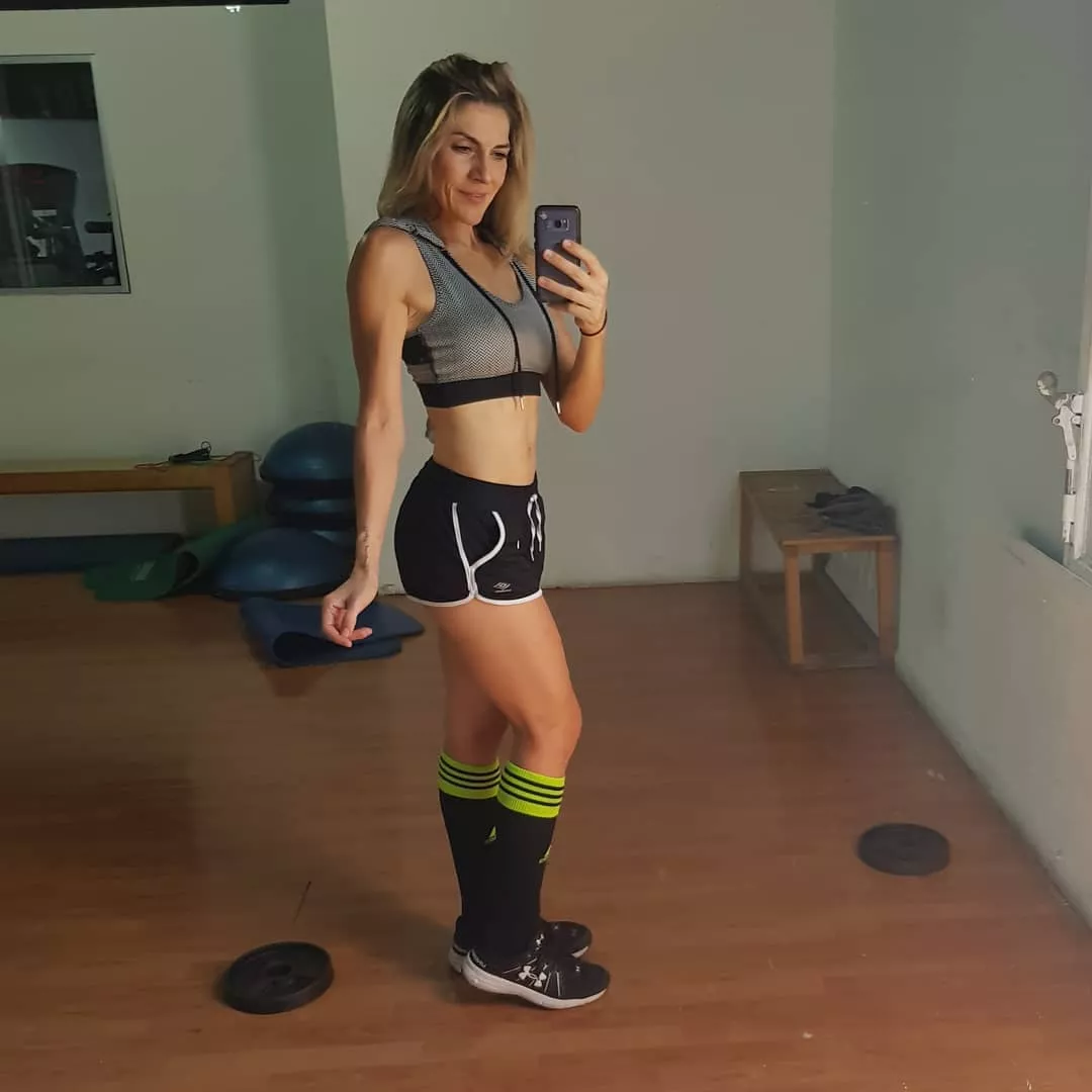 At the gym