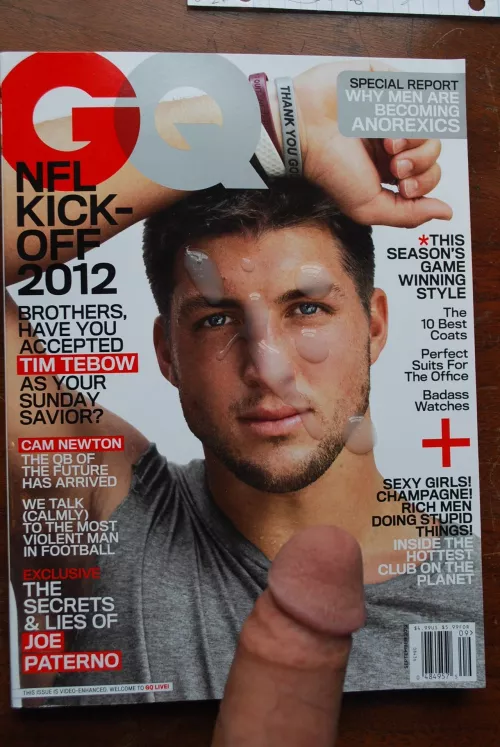 [Challenge] Cum on a Magazine Cover