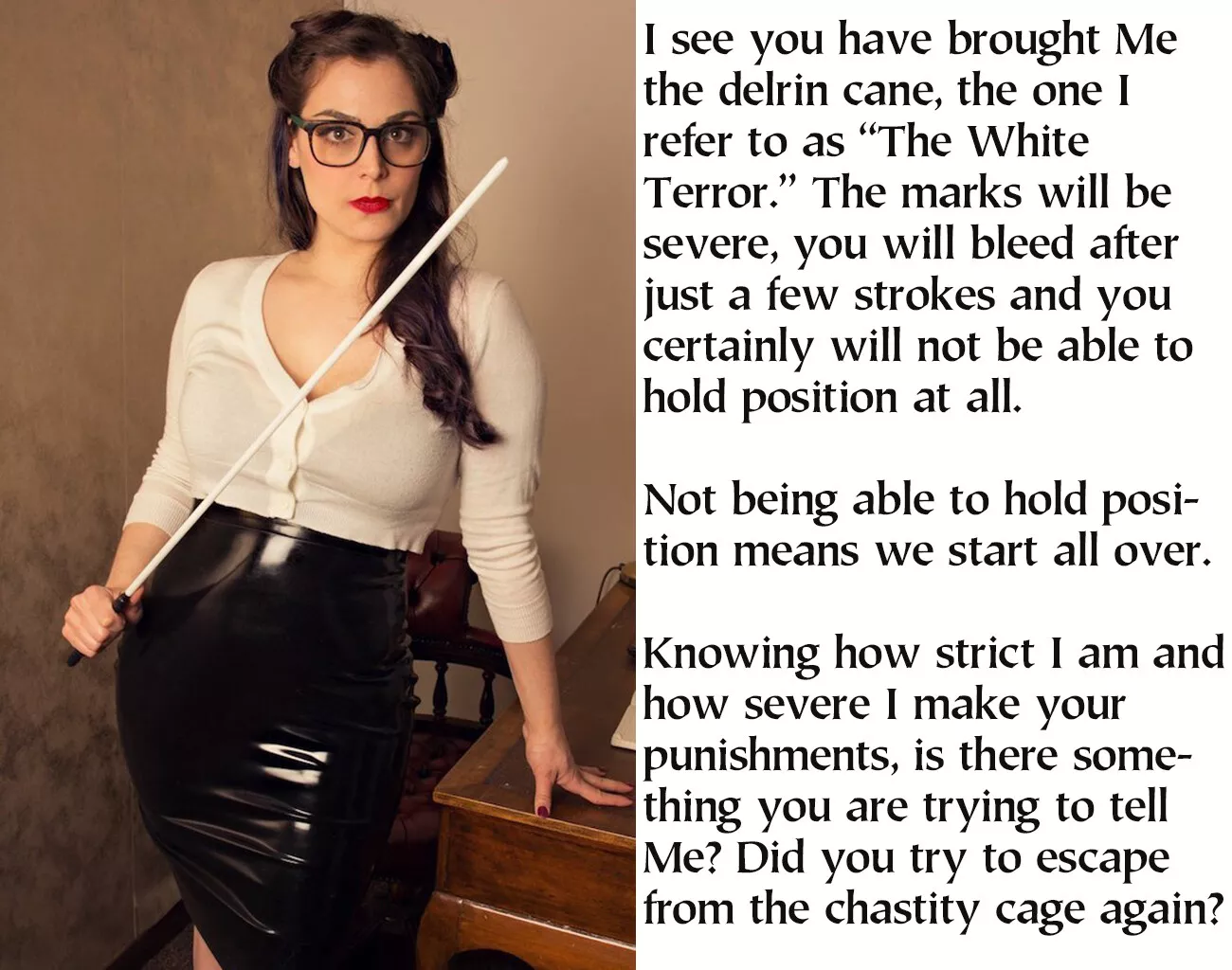 It would be wise, at this point, to be completely truthful. Because She will find out if you are lying. And you won't like the result. It would be wise, at this point, to be completely truthful. Because She will find out if you are lying. And you won't like the result.