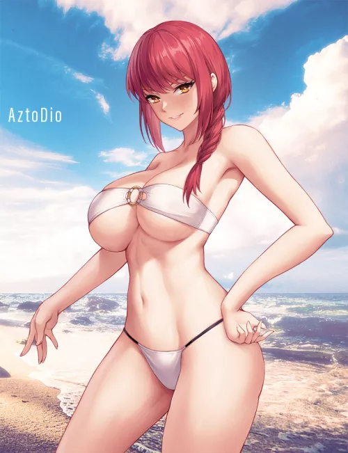 Makima in bikini [Chainsaw Man]