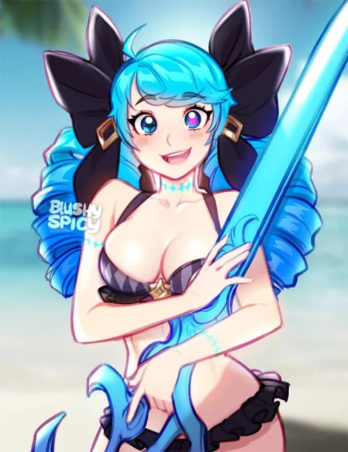 Beach Gwen (BlushySpicy)
