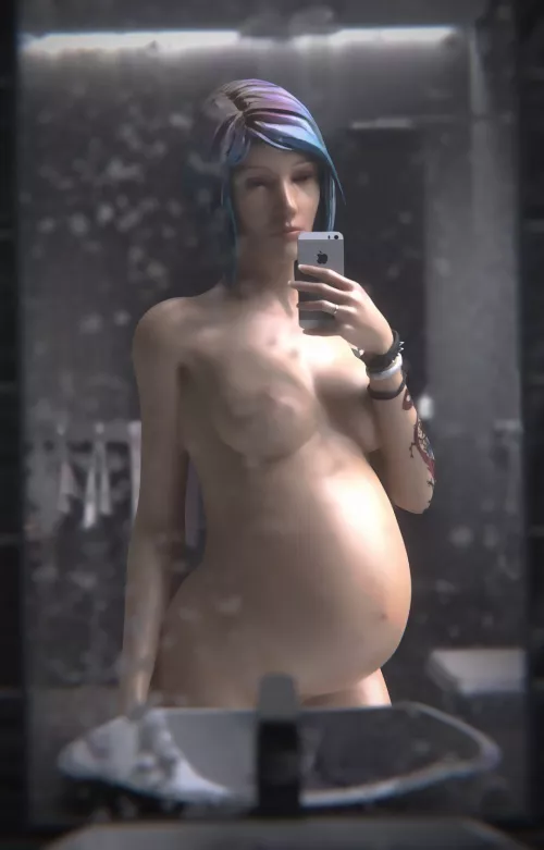 Chloe's mirror selfie