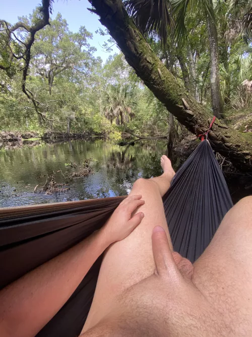 Can’t beat the peace and sounds of nature