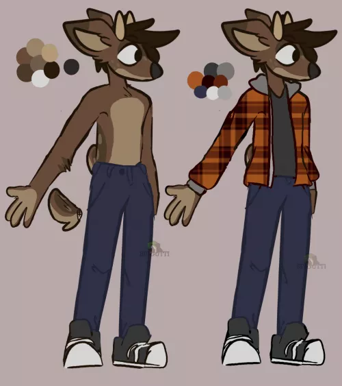 Finally have a fursona! What do you think of him? [Spigutti]