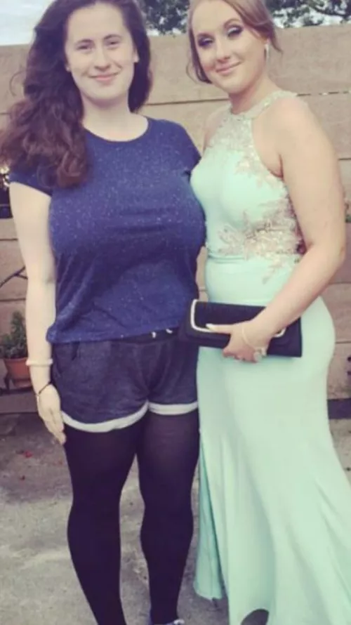 Not even made an effort with her choice of clothes