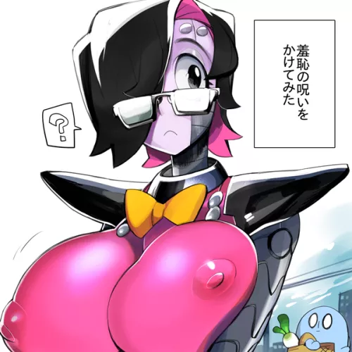 [Napstablook | Mettaton EX] Going out in public (L letter)