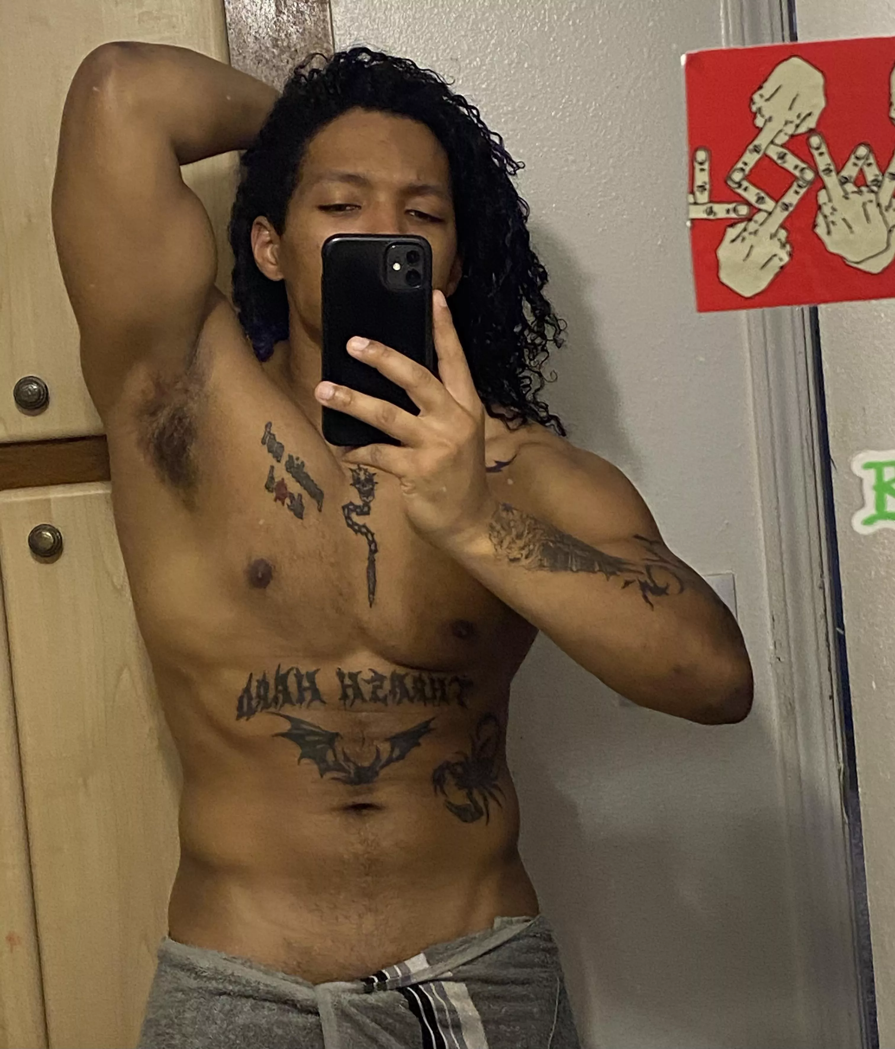 Post shower