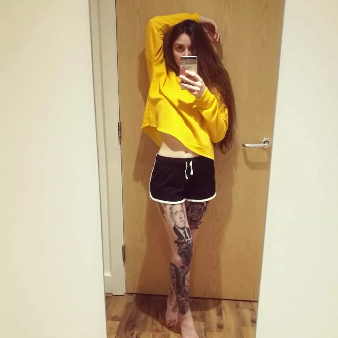 Bright yellow