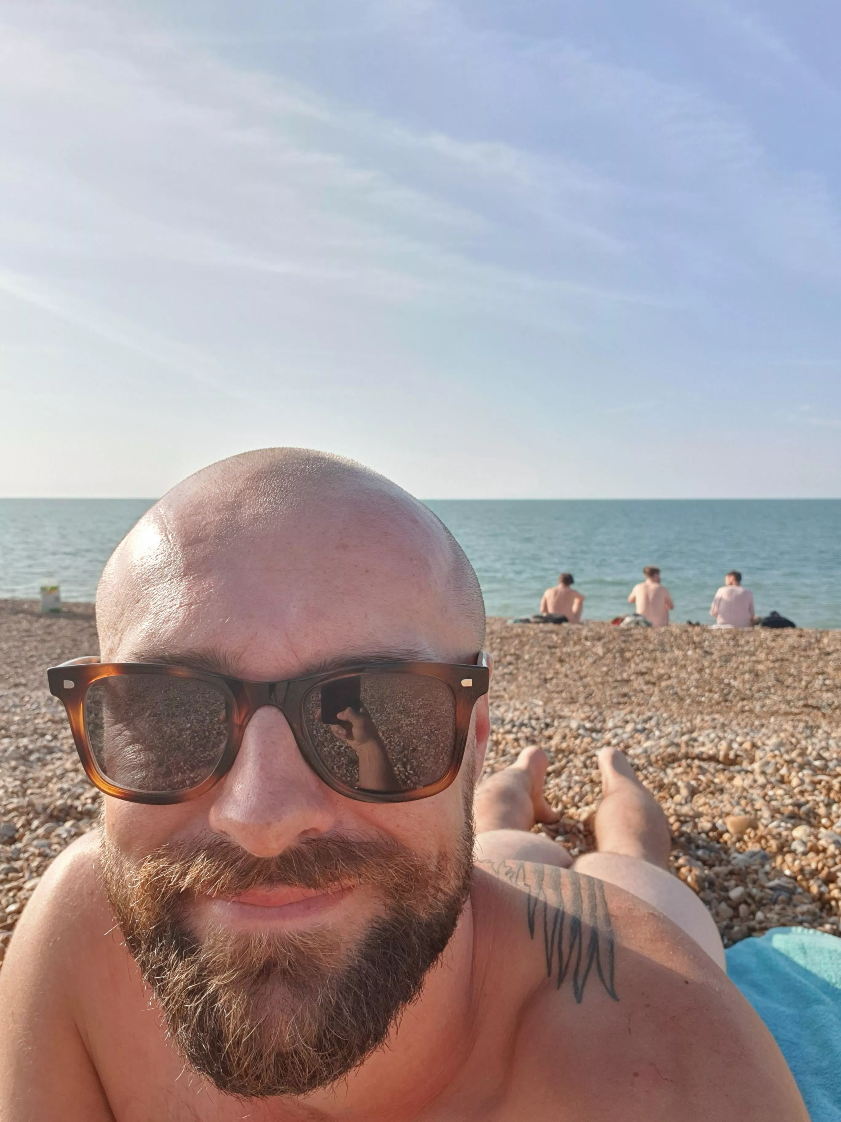 Sun's out...