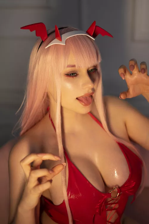 Zero Two from Darling in the Franxx by Shadory