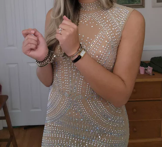 Daddy walked in my room and asked if I was ready to leave. When I told him yes, he laughed and said, 