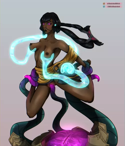 Vel'koz, Nilah and endless joy :v (BanishedWitch)