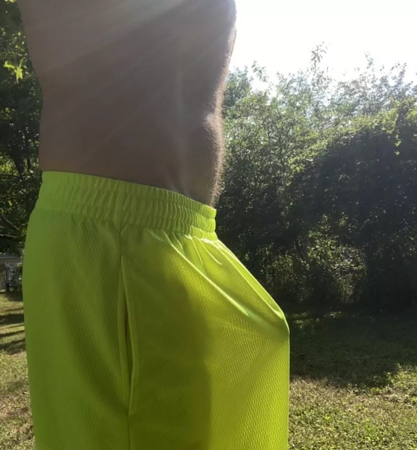 Went commando to the park on a sunny day