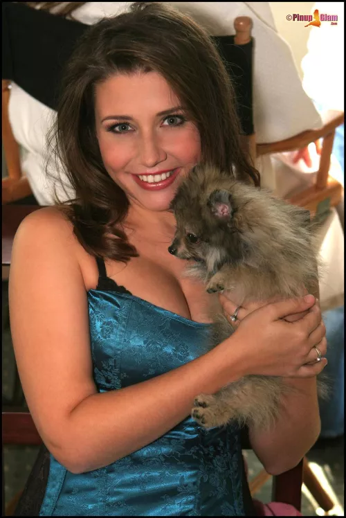 Cuteness with a puppy