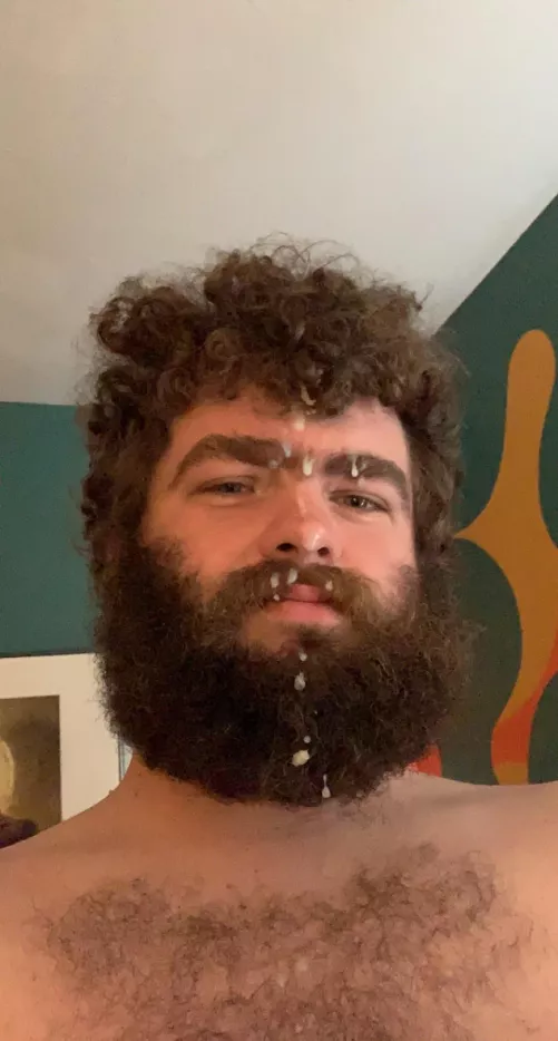 Painted myself - who’s gonna help me clean up?