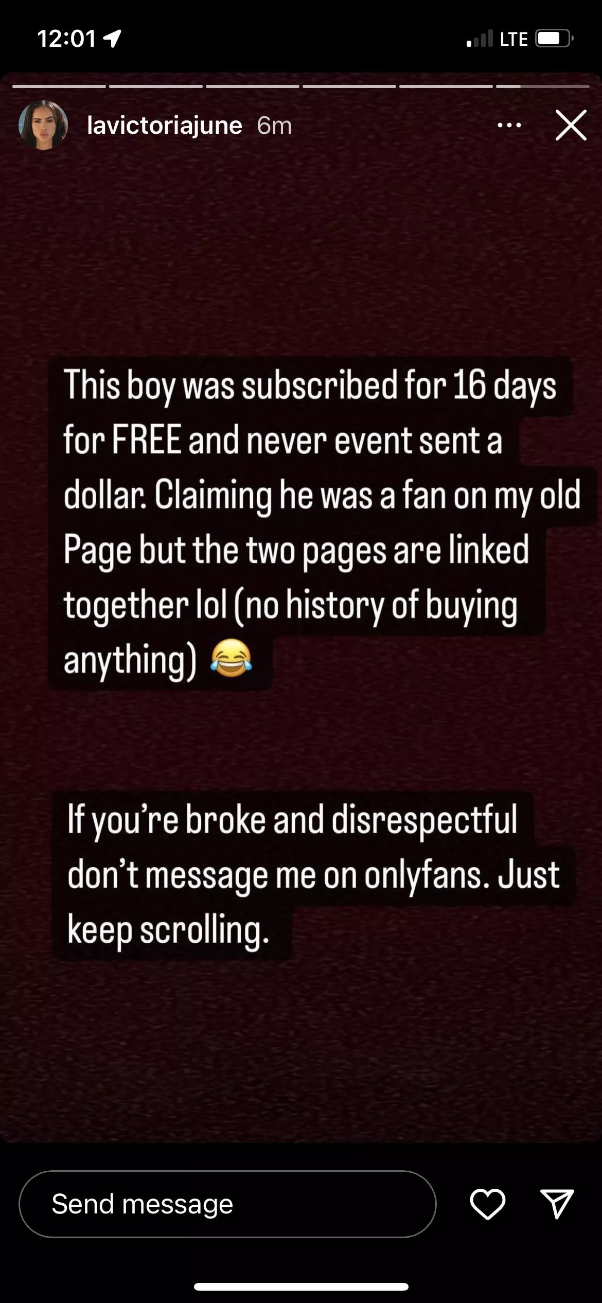 Speaking for me that bought all her content.. dont let her fool you guys she post the same old videos from 2017-2019.. if you had her old O.F you already seen everything she's selling.. she either put everything in a long compilation or change the descr Speaking for me that bought all her content.. dont let her fool you guys she post the same old videos from 2017-2019.. if you had her old O.F you already seen everything she's selling.. she either put everything in a long compilation or change the descr