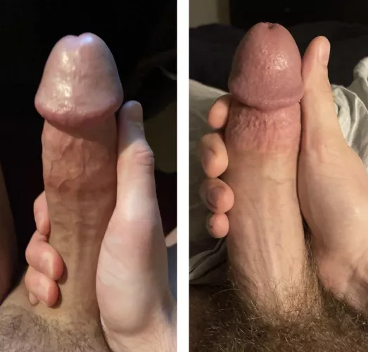 When two alphas compare. U/ezmode8967 (left) and me. Who dares to challenge?