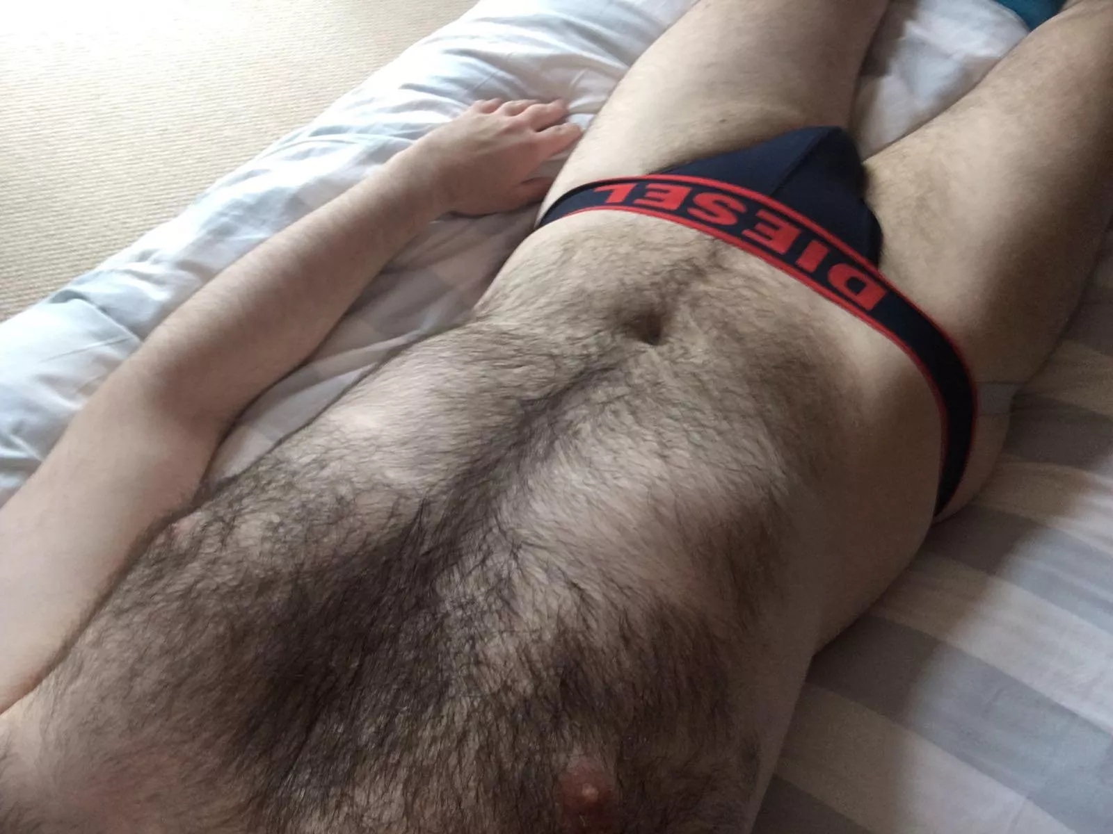 First post here! It’s a warm Saturday where I am, not much need to wear anything more than a jock.