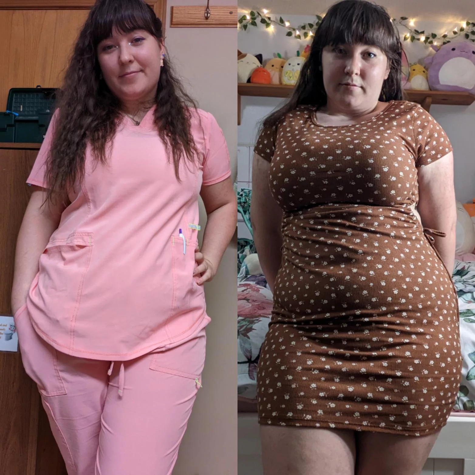 hotter in scrubs or a tight dress?