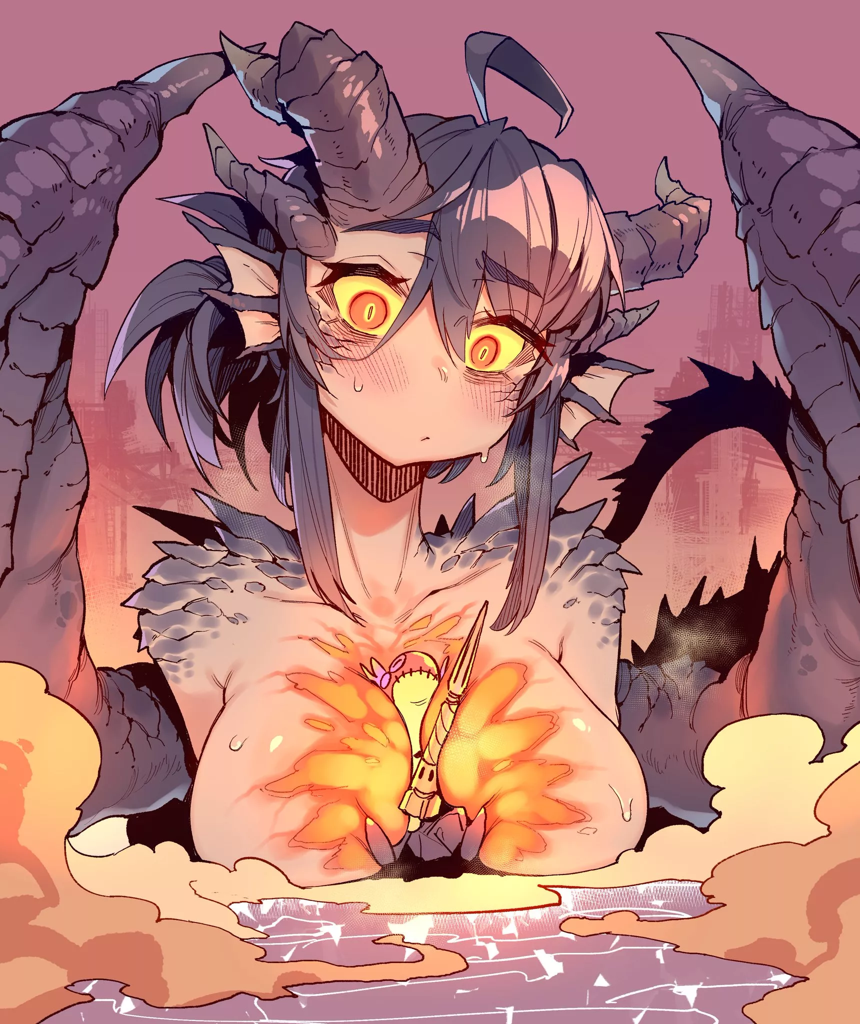 dragon bewbs