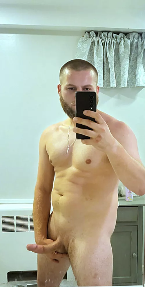 how's my beard and boner 😎