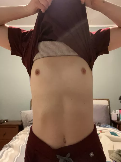 Not even sure why I wear a bra to work. [f]