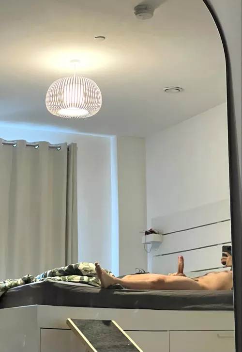 I’d love to watch you suck my dick from this angle.