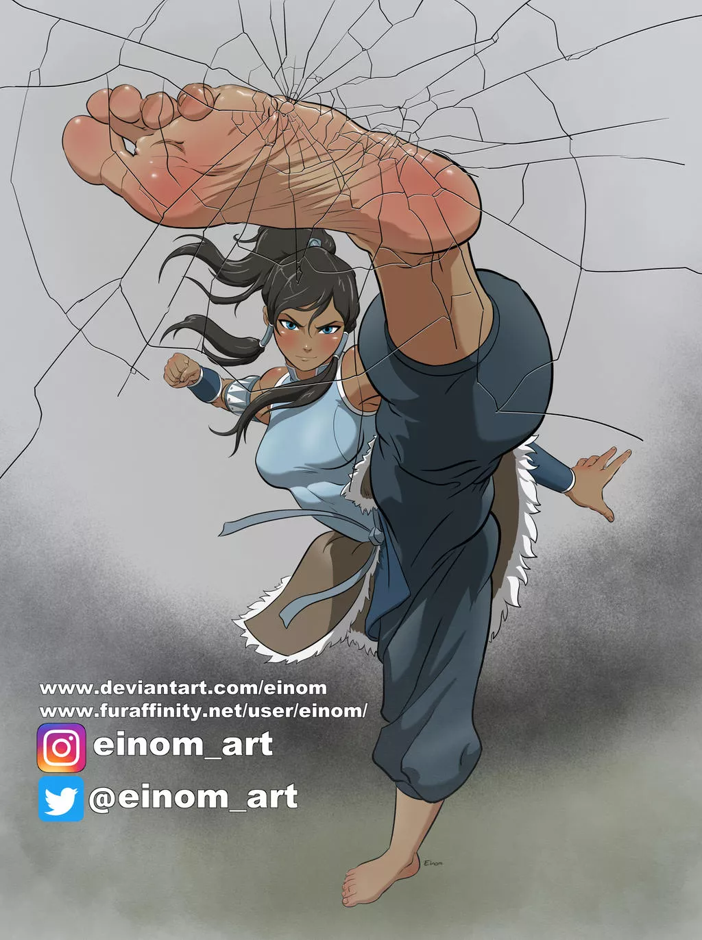 Korra's Kick (Einom) [The Legend of Korra]