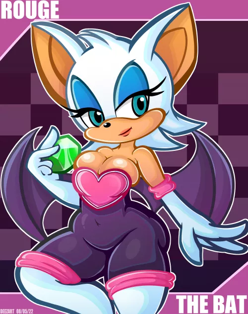 Rouge the Bat by me (Deezart) on Twitter. Let me know if you like it.