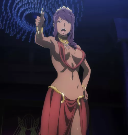 Seductive Ishtar and her glorious dark skinned body [Danmachi]