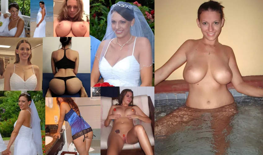Bride with fat tits and ass