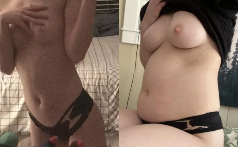 grew a solid mini-tum 😮‍💨