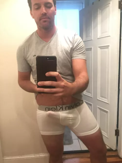 White undies are always the way to go, wouldn’t you say?