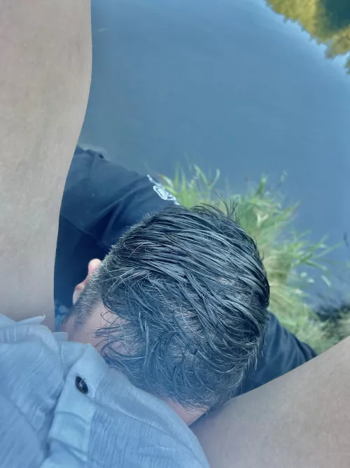 Wonder if the kayakers saw me eating my snack today 😁 (OC)