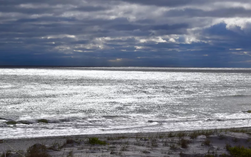 Shimmering sea. Jax Beach, Florida OC