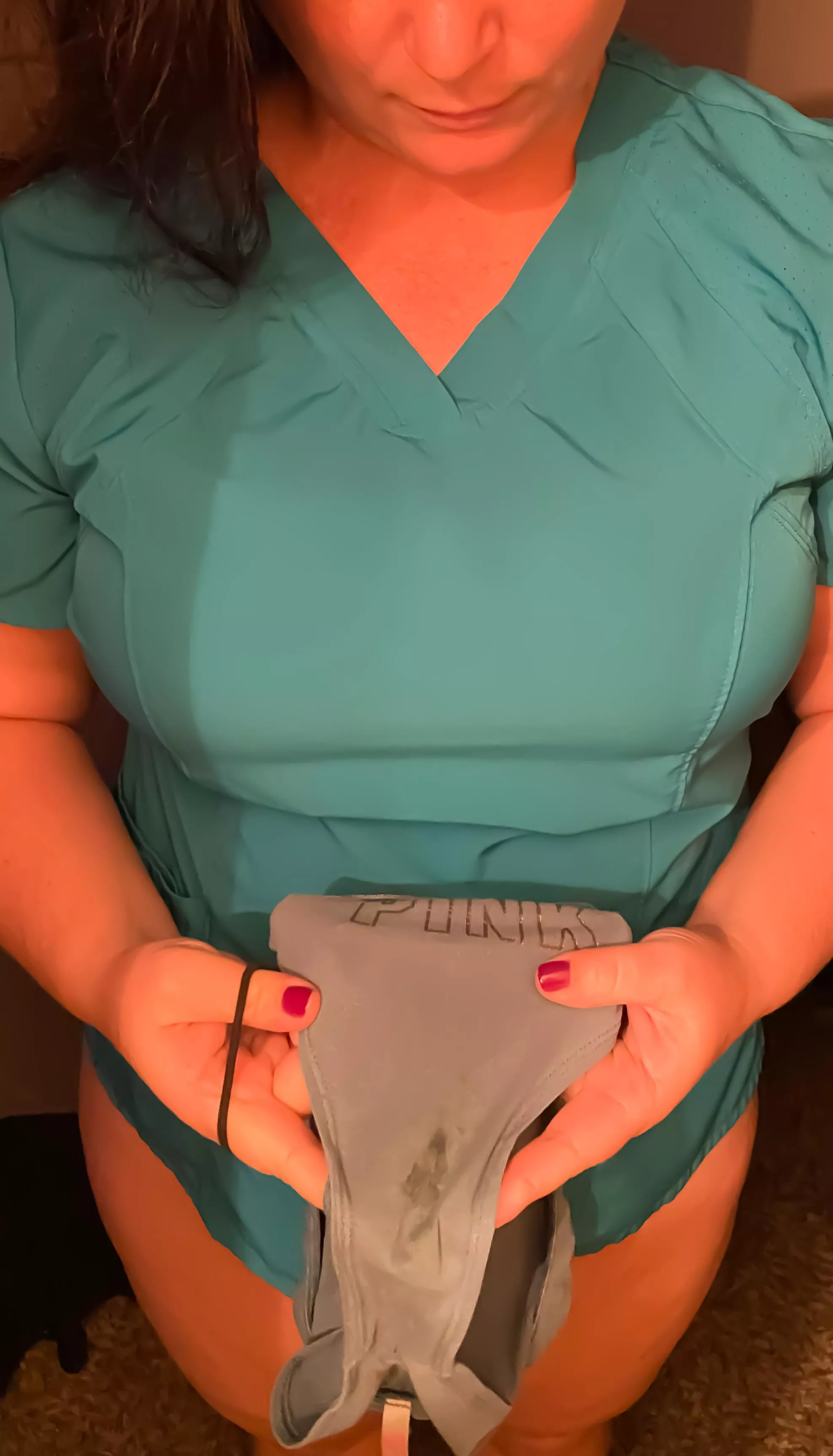 The results of your nurse being horny, teasing my pussy on the drive home while watching MFF porn, pulling over on the side of the road to masturbate because I couldn’t take it anymore! Would you taste my panties? The results of your nurse being horny, teasing my pussy on the drive home while watching MFF porn, pulling over on the side of the road to masturbate because I couldn’t take it anymore! Would you taste my panties?