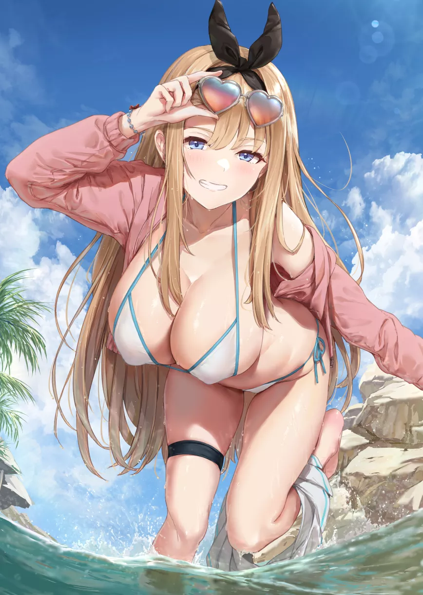 White bikini [Artist's Original]